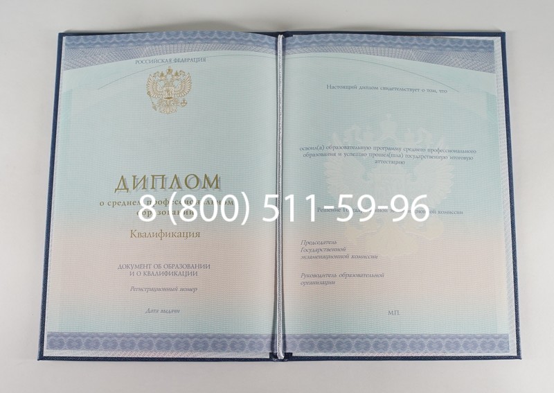Диплом колледжа (Спецбланк) 2014-2024 года в Липецке Диплом колледжа (Спецбланк) 2014-2024 года в Липецке