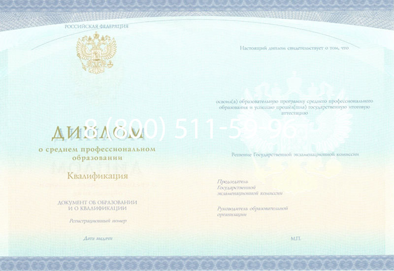 Купить Диплом колледжа (Спецбланк) 2014-2024 года в Липецке Купить Диплом колледжа (Спецбланк) 2014-2024 года в Липецке